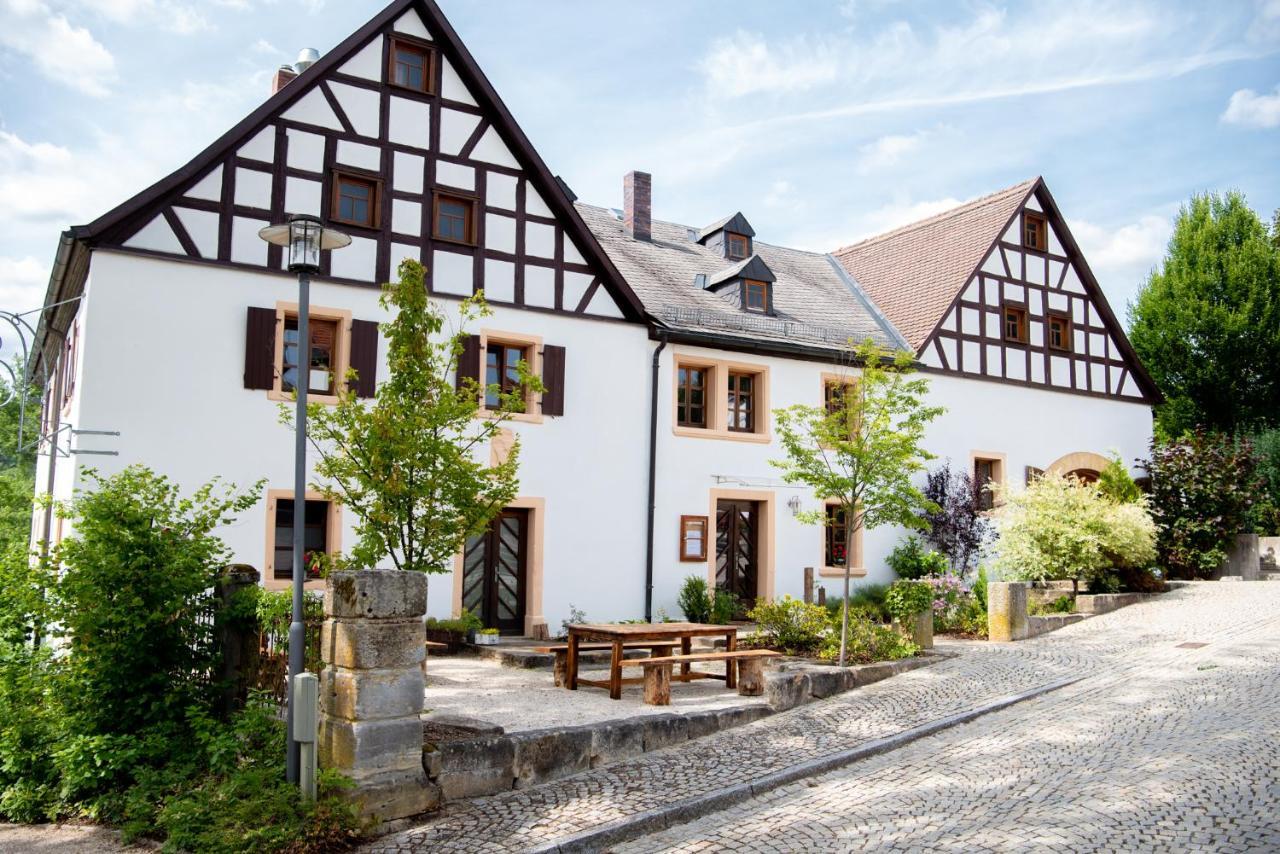 Gutshof Mengersdorf Hotel Mistelgau Buitenkant foto
