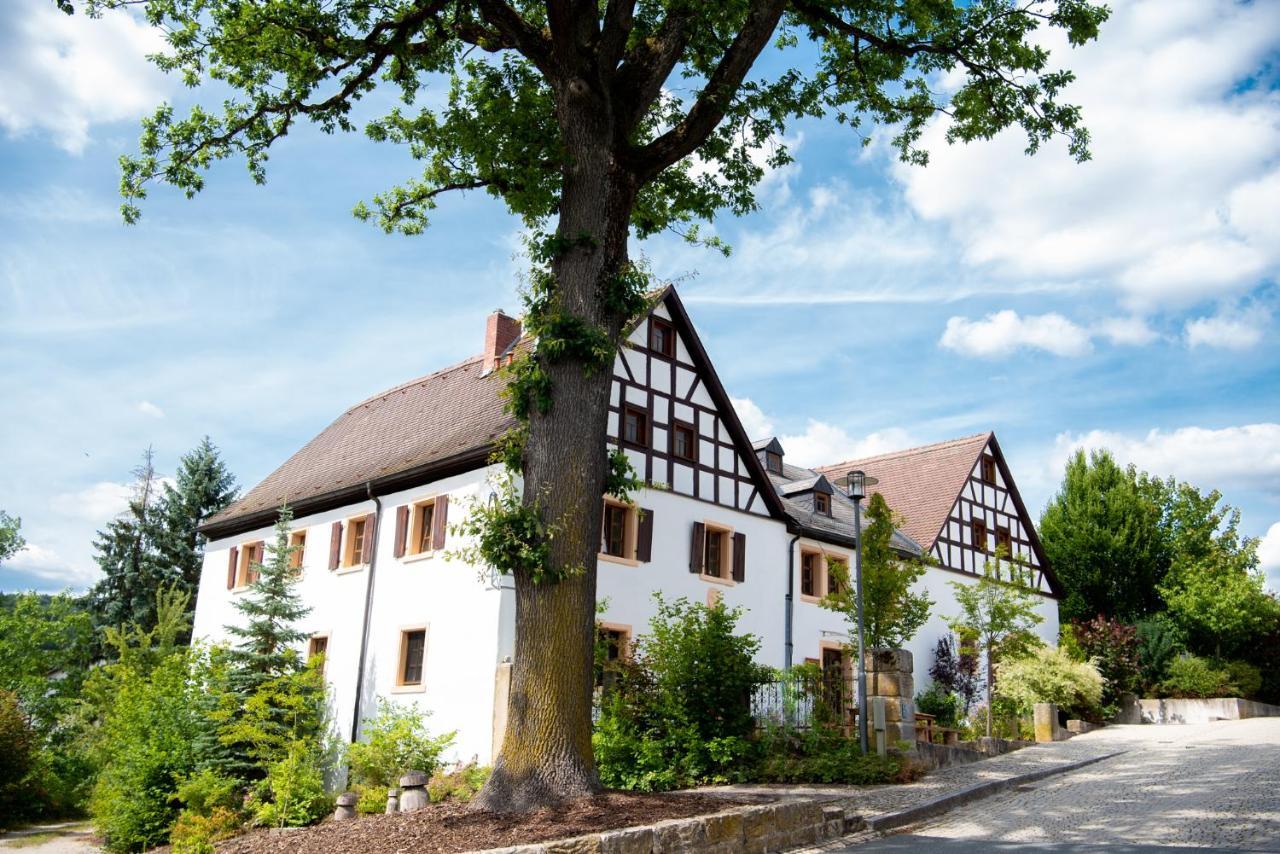 Gutshof Mengersdorf Hotel Mistelgau Buitenkant foto